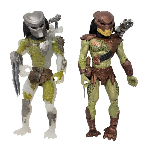 Predator Action Figures Lot of 2 Different Types Toy Collectible AS IS - Picture 1 of 7